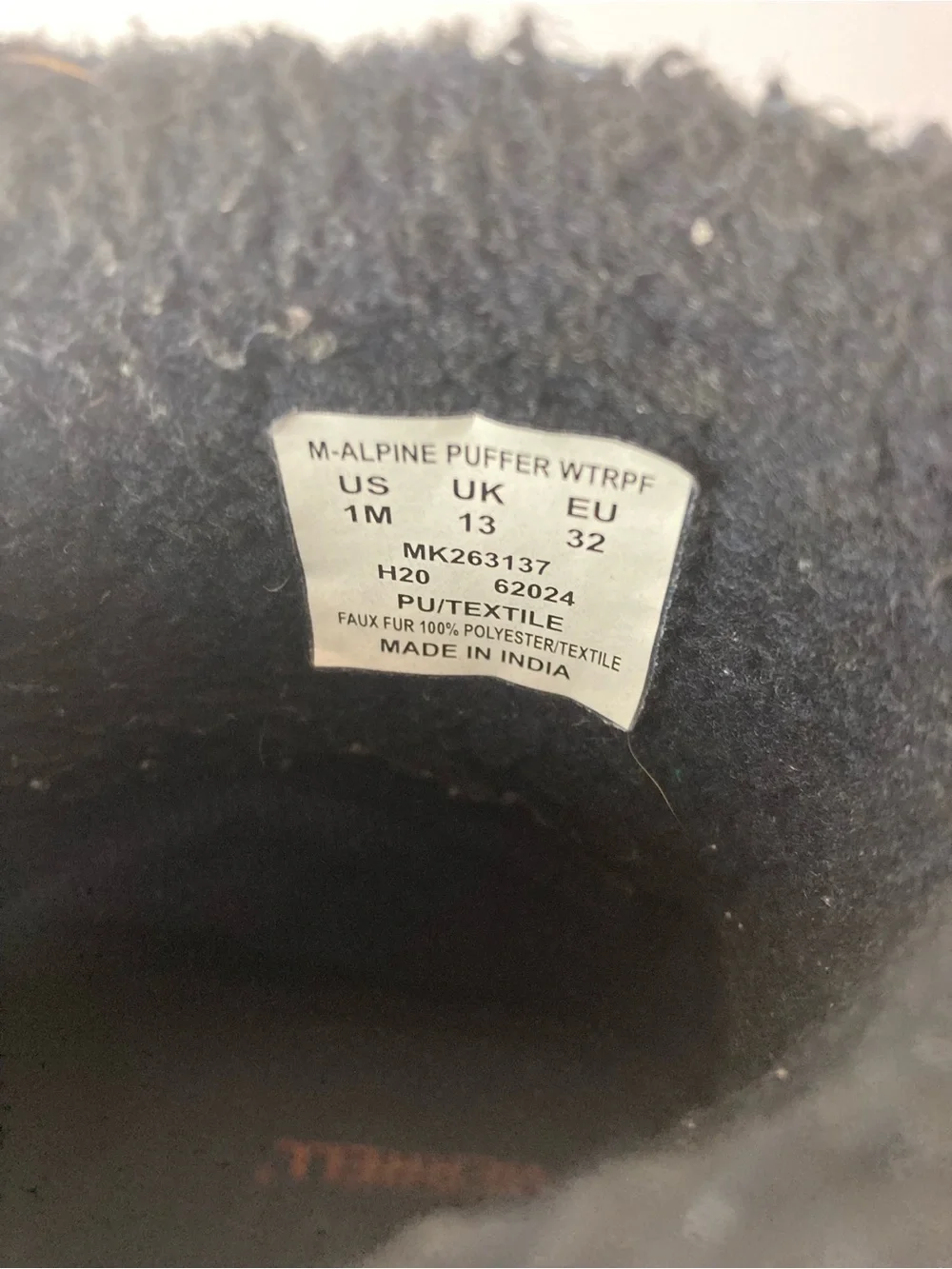 Merrell Kids' Waterproof Winter Boots Navy Blue Little Boy Size 1